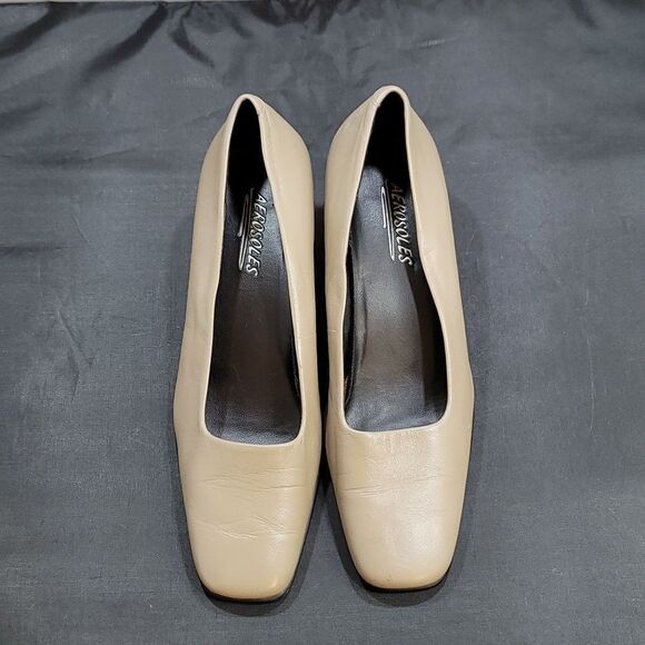 AEROSOLS SLIP-ON WOMEN"S BLOCK HEEL SHOE - Picture 2 of 14